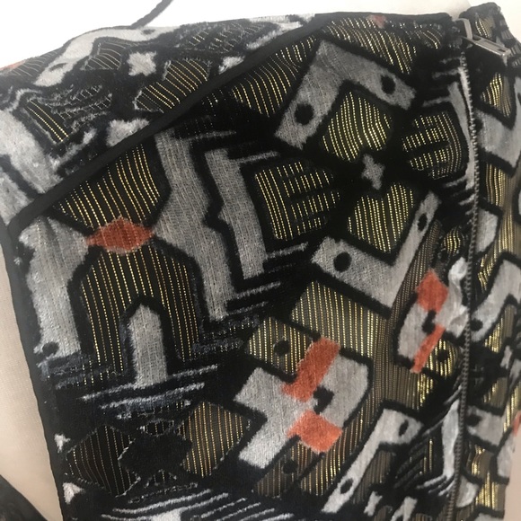 •Anthropologie• Meadow Rue Art Deco Velvet Tank - Picture 7 of 8